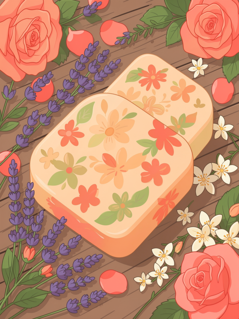 best floral scented soaps for dry skin